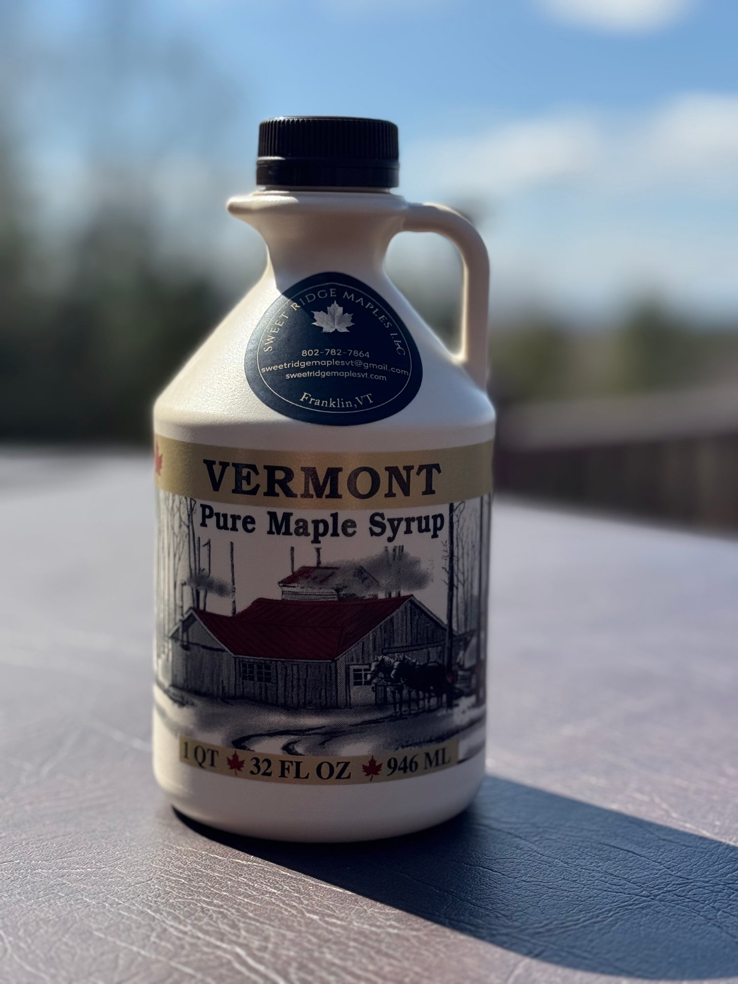 3- Quarts Maple Syrup